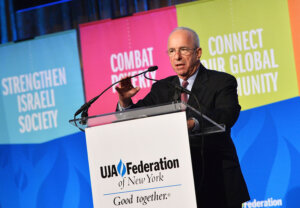 John. S. Ruskay, former CEO of UJA-Federation of New York, helped organize a letter calling for a more forceful Jewish response to the Trump administration.