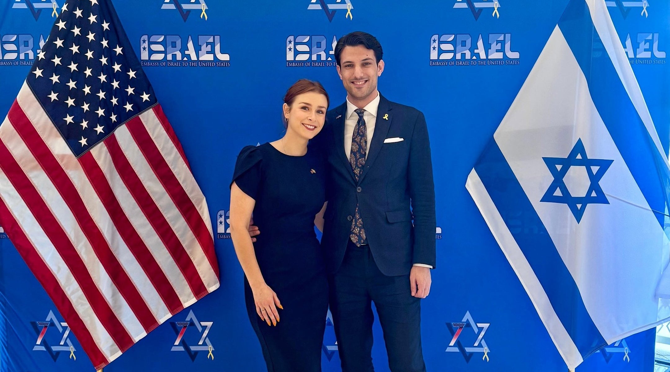 Sarah Milgrim and Yaron Lischinsky were identified as the two Israeli embassy staffers killed in a shooting outside the Capital Jewish Museum in Washington, D.C., on May 21, 2025. They had attended an embassy event to mark Israel’s 77th Independence Day on May 10. (X)