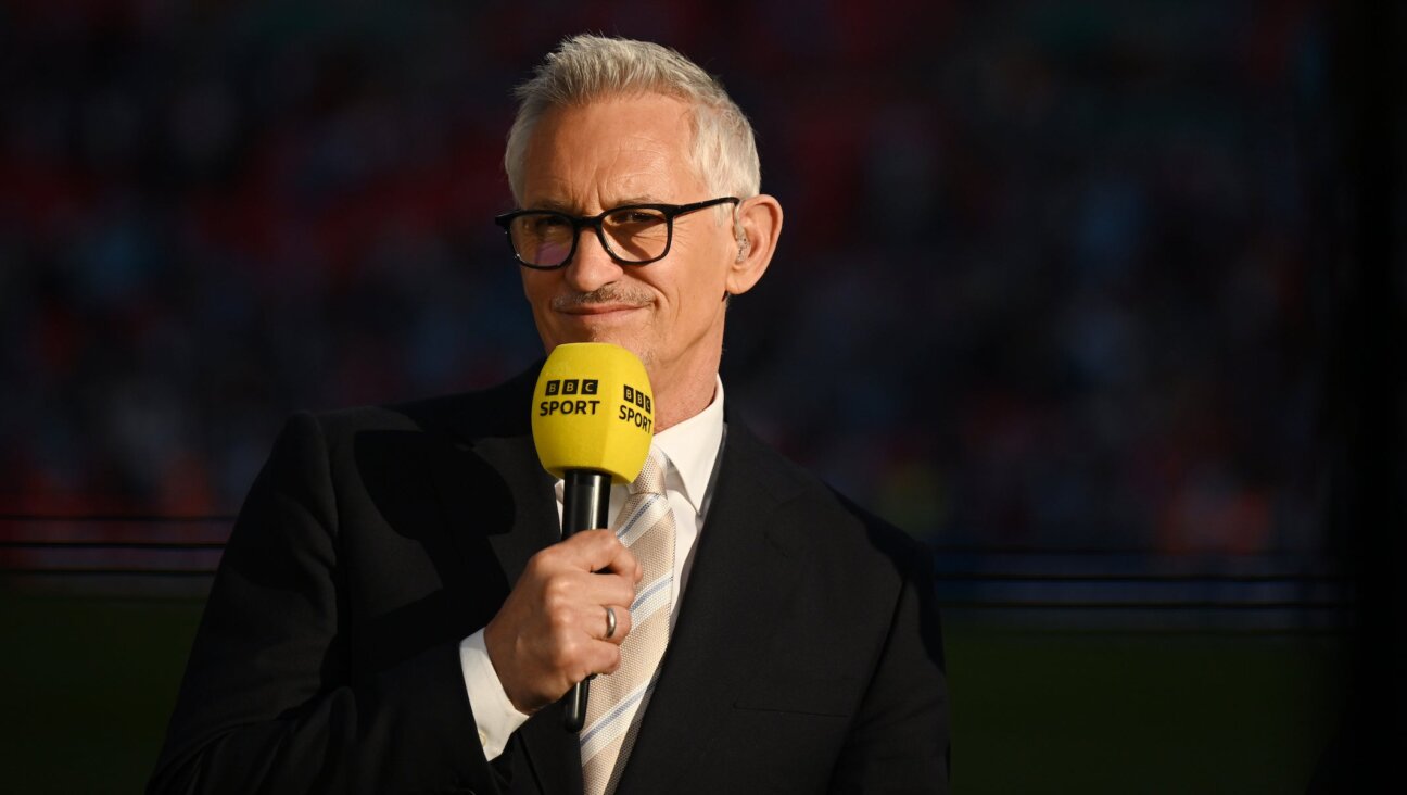 Gary Lineker looks on during the Emirates FA Cup Final match on May 17, 2025 in London, England. (Michael Regan – The FA/The FA via Getty Images)
