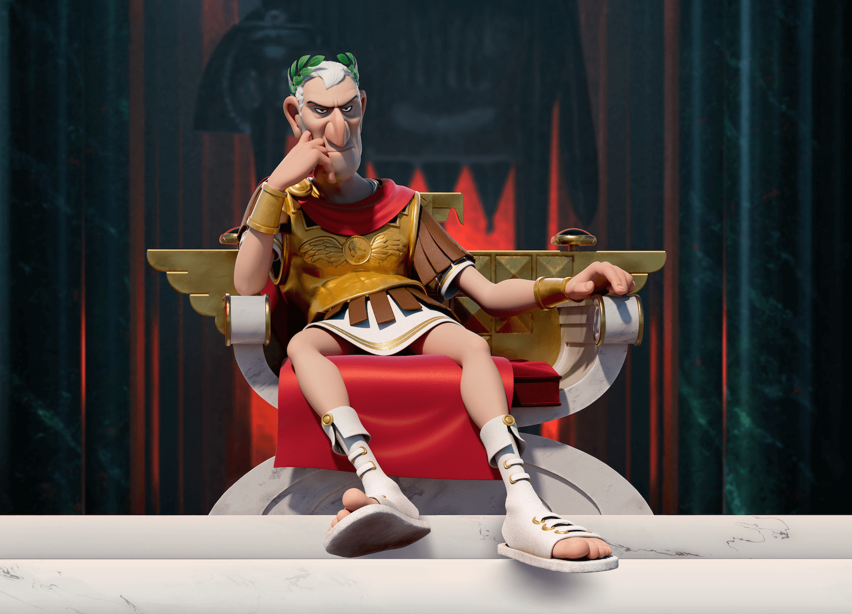 Caesar and the Romans never used this salute — but it has, indeed, taken off.