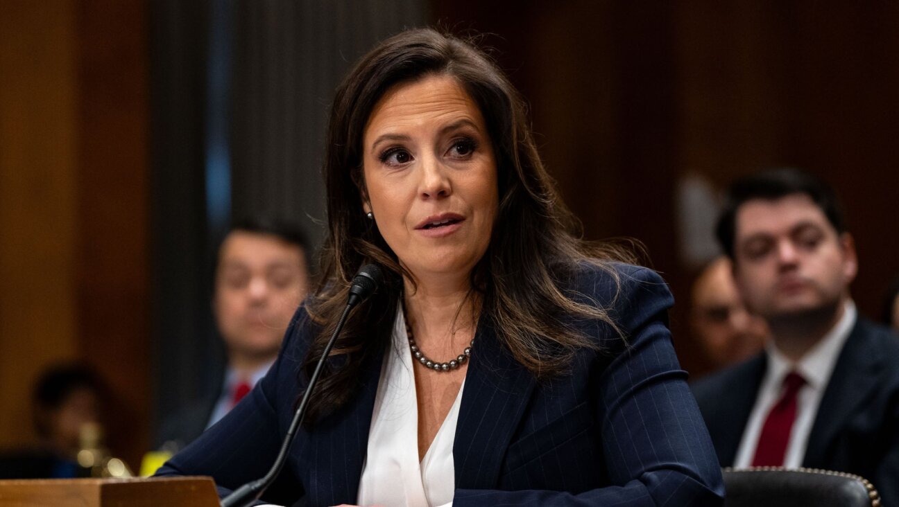 Rep. Elise Stefanik testifies before the Senate Foreign Relations Committee on her nomination to be Ambassador to the United Nations on Jan. 21, 2025 in Washington, DC. (Kent Nishimura/Getty Images)