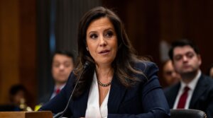 Rep. Elise Stefanik testifies before the Senate Foreign Relations Committee on her nomination to be Ambassador to the United Nations on Jan. 21, 2025 in Washington, DC. (Kent Nishimura/Getty Images)