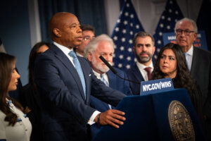 NYC Mayor Eric Adams on May 13. 