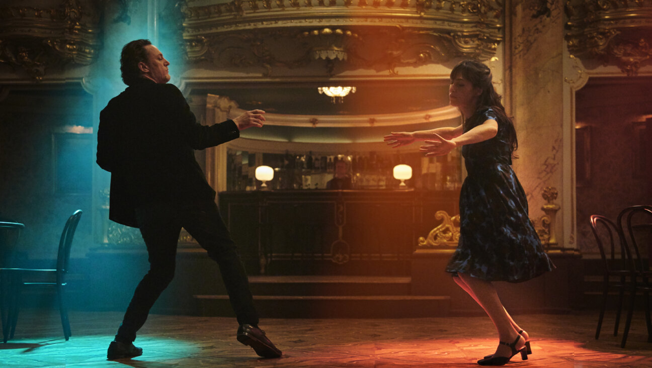 Sarah Adler and Yehezkel Lazarov in <i>Dead Language.</i>
