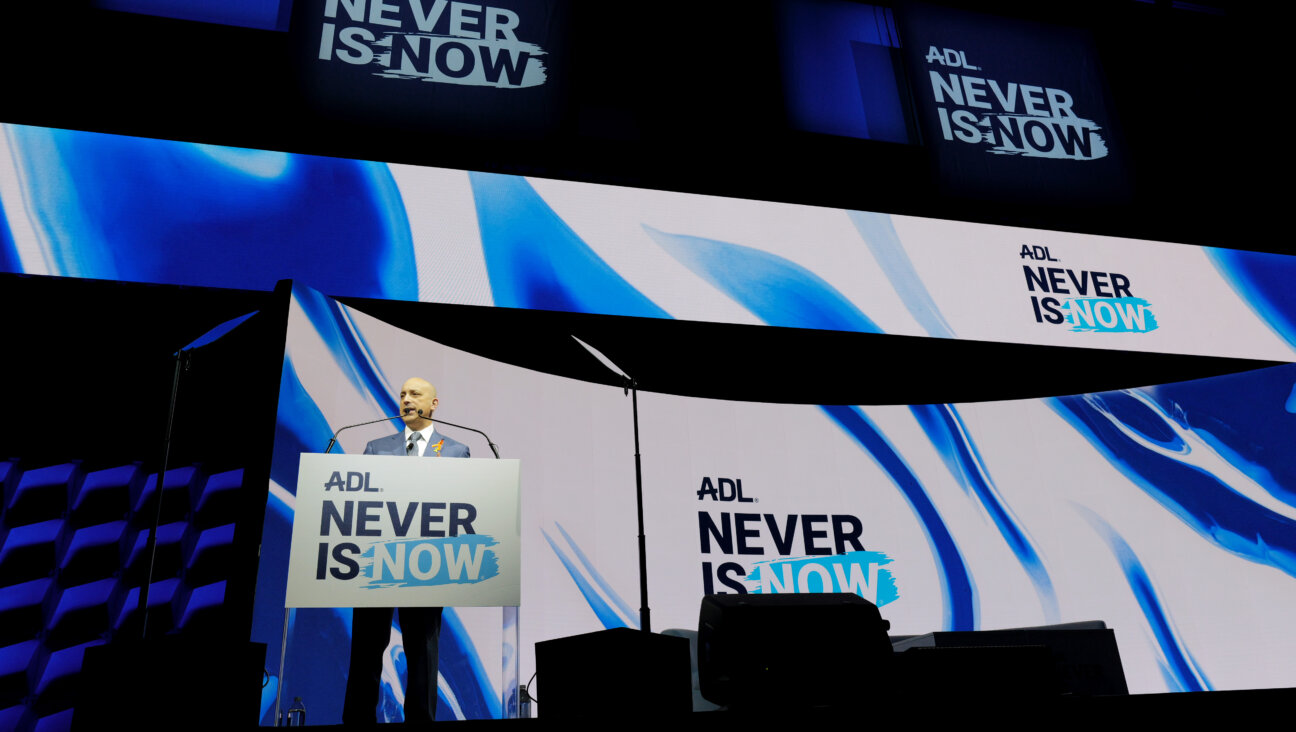 ADL CEO Jonathan Greenblatt speaks onstage ADL's national conference in March.
