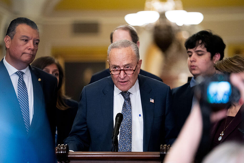 Senate Minority Leader Chuck Schumer on June 17. 