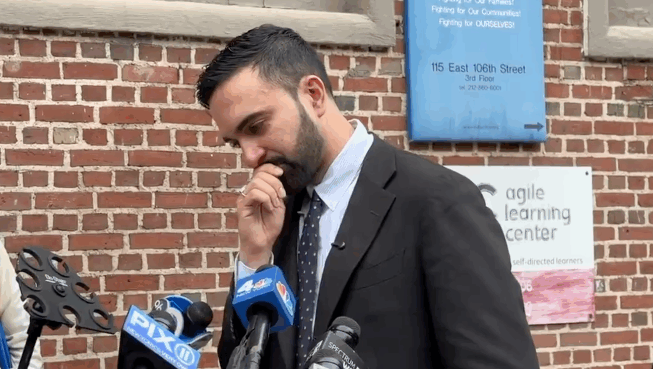 NYC mayoral candidate Zohran Mamdani addresses accusations of antisemitism at a press conference Wednesday morning. (Screenshot)