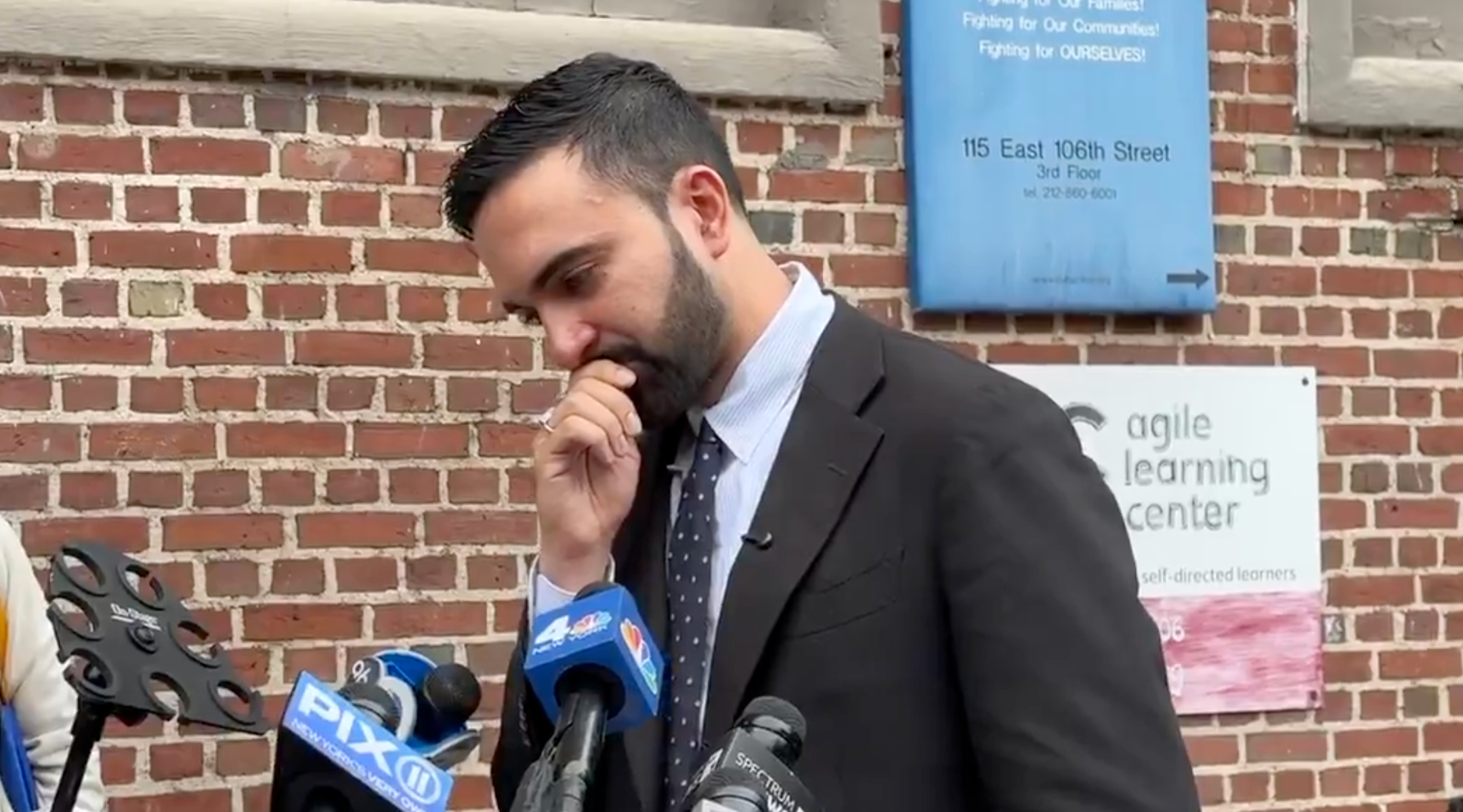 NYC mayoral candidate Zohran Mamdani addresses accusations of antisemitism at a press conference Wednesday morning. (Screenshot)
