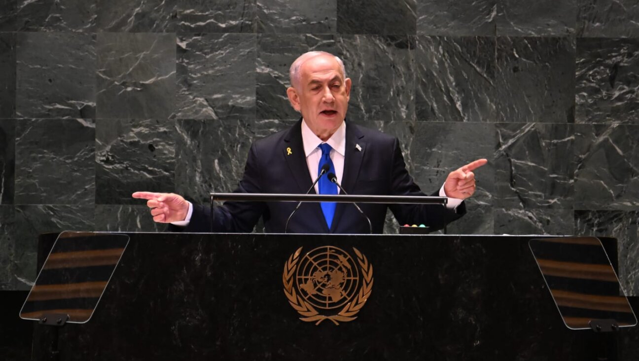 Israeli Prime Minister Benjamin Netanyahu at the United Nations General Assembly in New York on Sept. 27, 2024. 