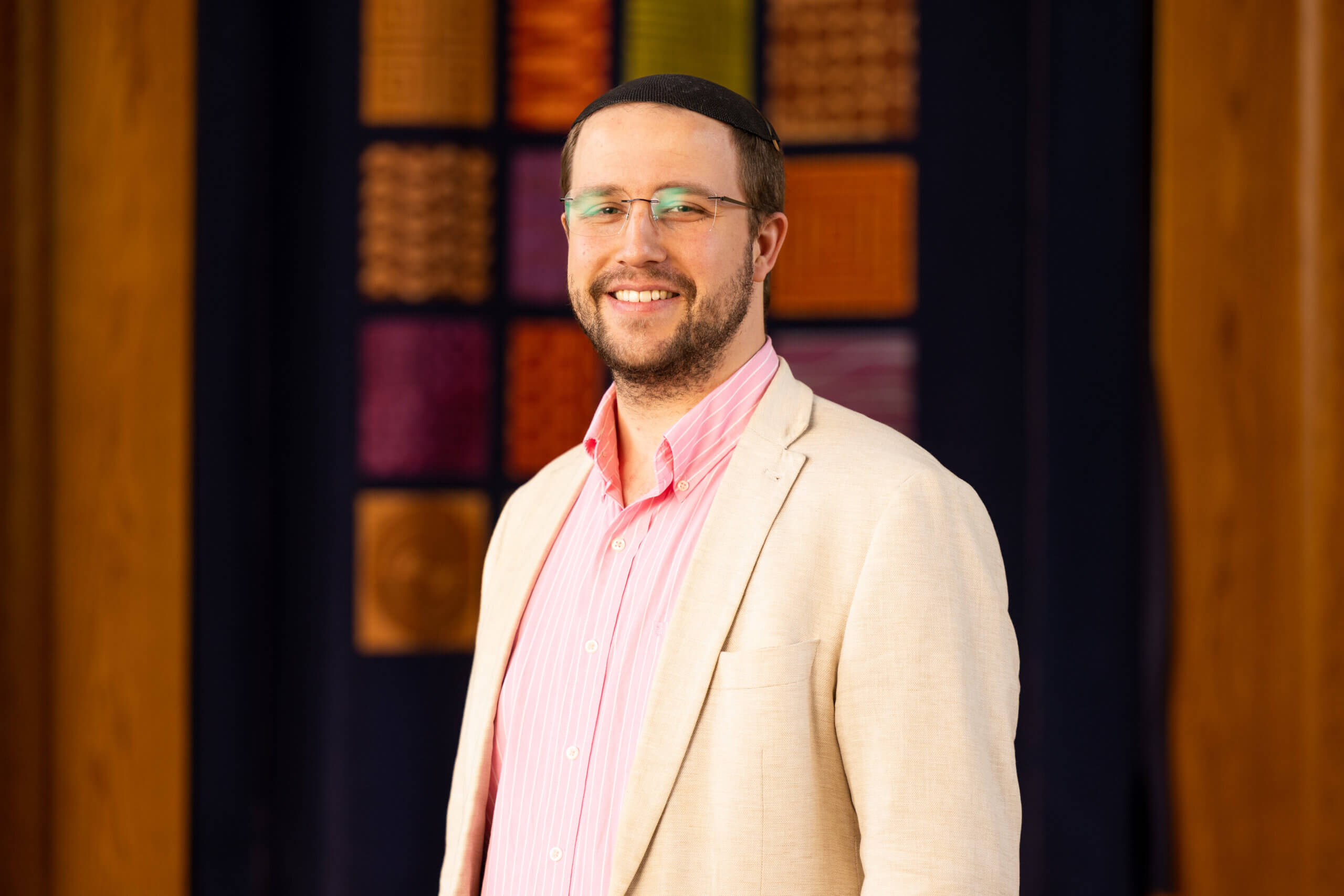 Yeshivat Chovevei Torah ordained Rabbi Tadhg Cleary in June. "The pressure comes from knowing that I have these abilities and I can be effective, and whether or not I do it is up to me," he said.