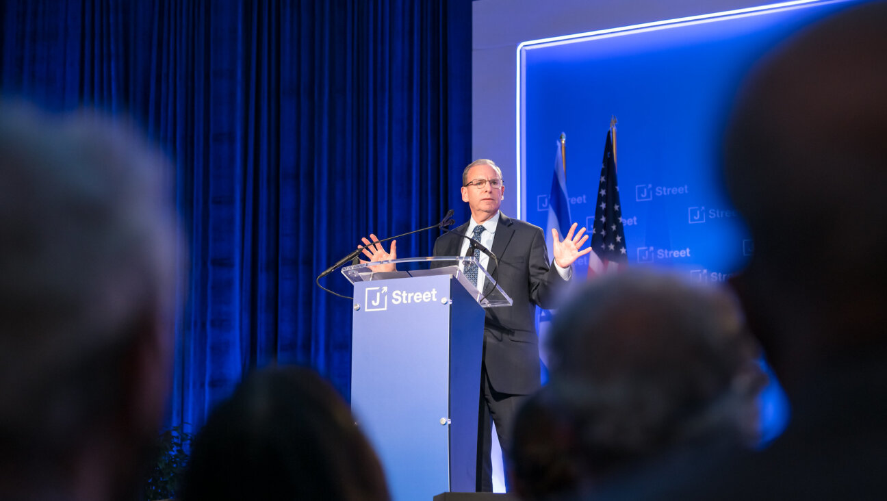 J Street President Jeremy Ben-Ami speaks at the organization's 2022 national conference in Washington, D.C.