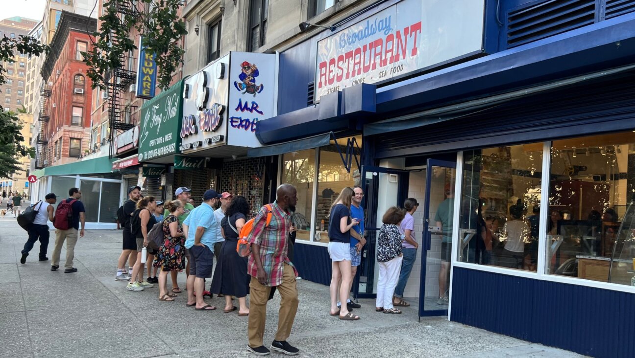 Hungry customers line up outside the new Silver Moon and Buttercup Bake Shop collaboration at 2664 Broadway.
