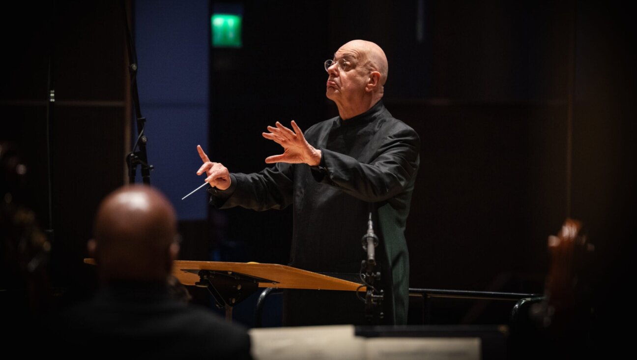 Leon Botstein, Bard College president and director of its orchestra, leads a concert in Nuremberg, Germany, May 8, 2025. 