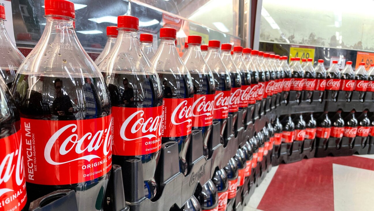 Bottles of Coca Cola are displayed at a grocery store on April 24, 2023, in San Rafael, California (Justin Sullivan/Getty Images)