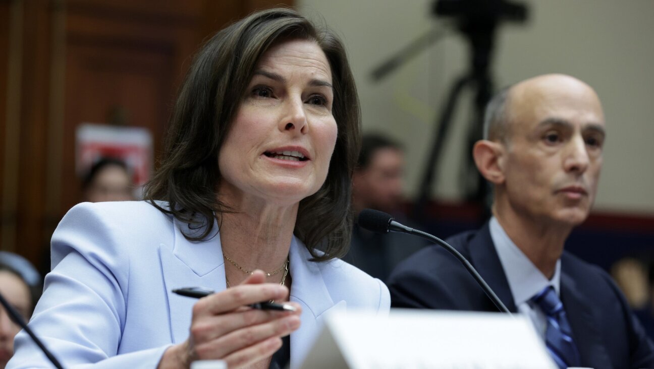 Claire Shipman testifies before the House Committee on Education & the Workforce at Rayburn House Office Building on April 17, 2024 in Washington, DC. (Alex Wong/Getty Images)