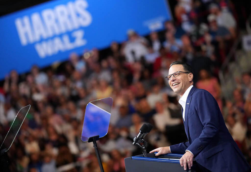Pennsylvania Gov. Josh Shapiro on August 6, 2024. 