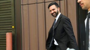 Zohran Mamdani, who won the Democratic primary for mayor of New York City, attends an endorsement event with the union DC 37 on July 15, 2025, in New York City. (Spencer Platt/Getty Images)