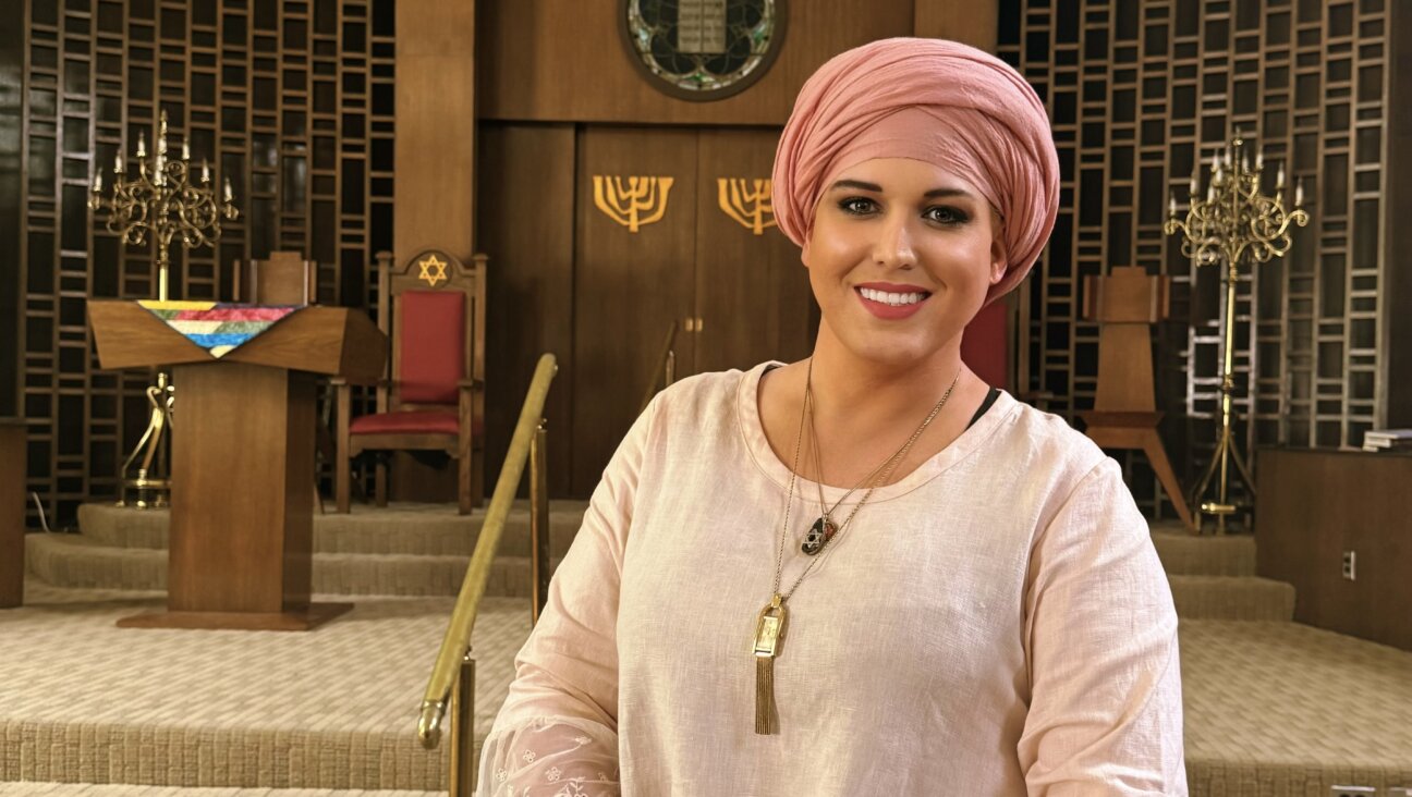 Ci at her new workplace, Congregation B'nai Israel in Northampton, Massachusetts.
