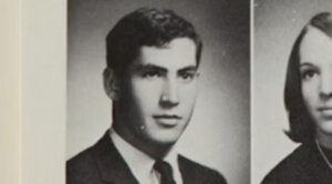 Benjamin Netanyahu as pictured in his high school yearbook at Cheltenham High School in Cheltenham, Pennsylvania. (File photo)