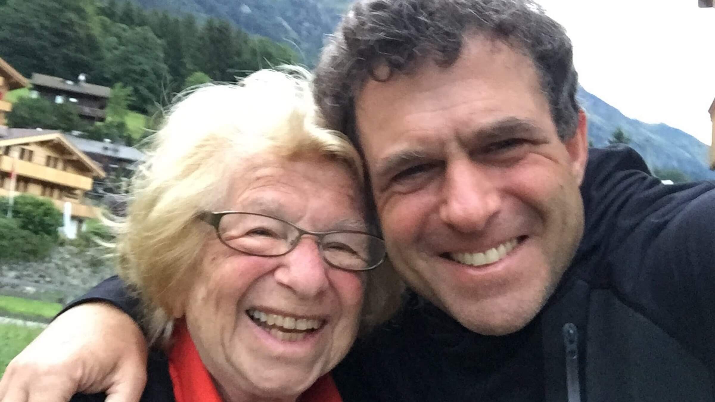 Dr. Ruth Westheimer and her son, Joel Westheimer.