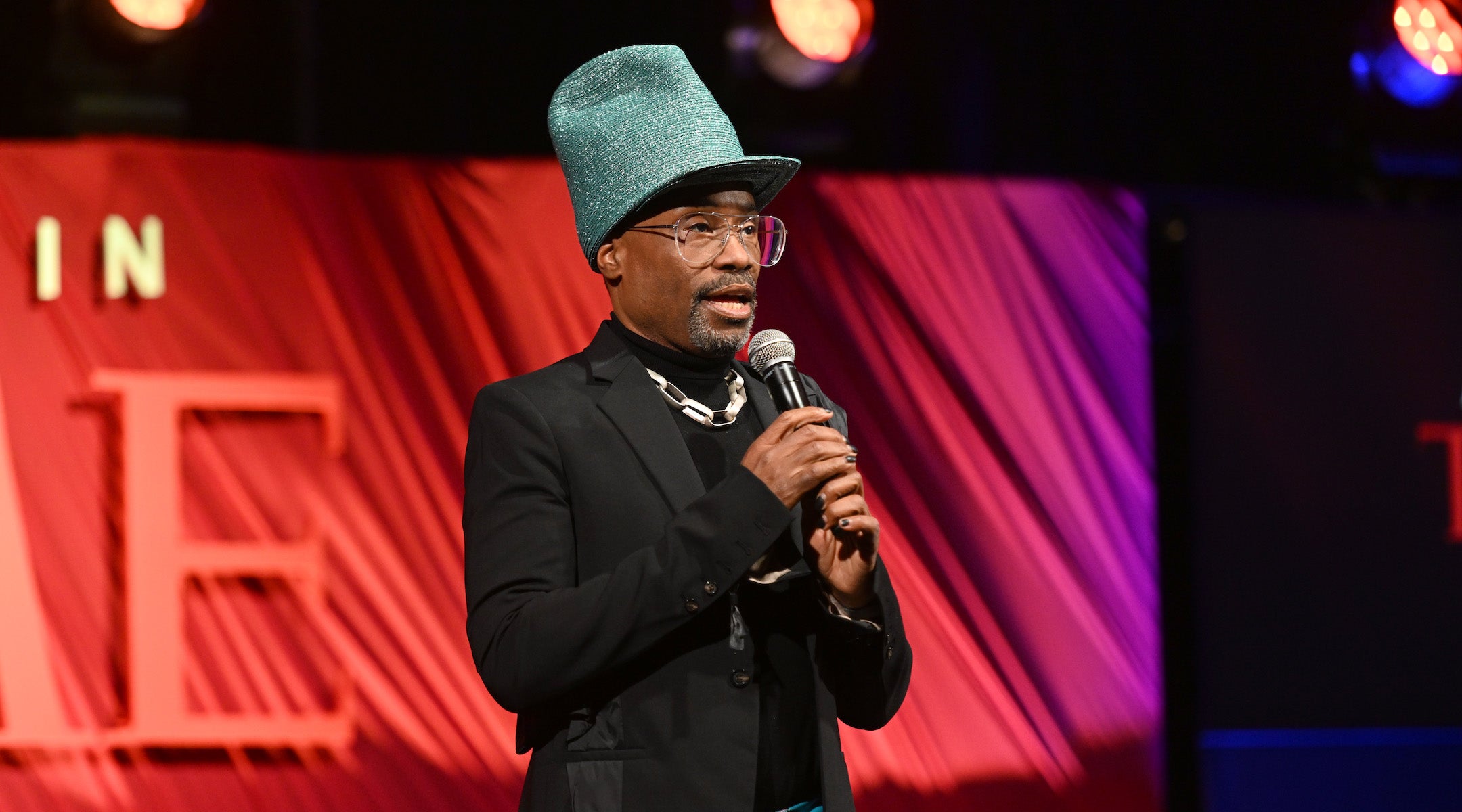 Billy Porter at the 2024 A Year in TIME dinner at Chelsea Piers on December 11, 2024 in New York City. (Noam Galai/Getty Images for TIME)