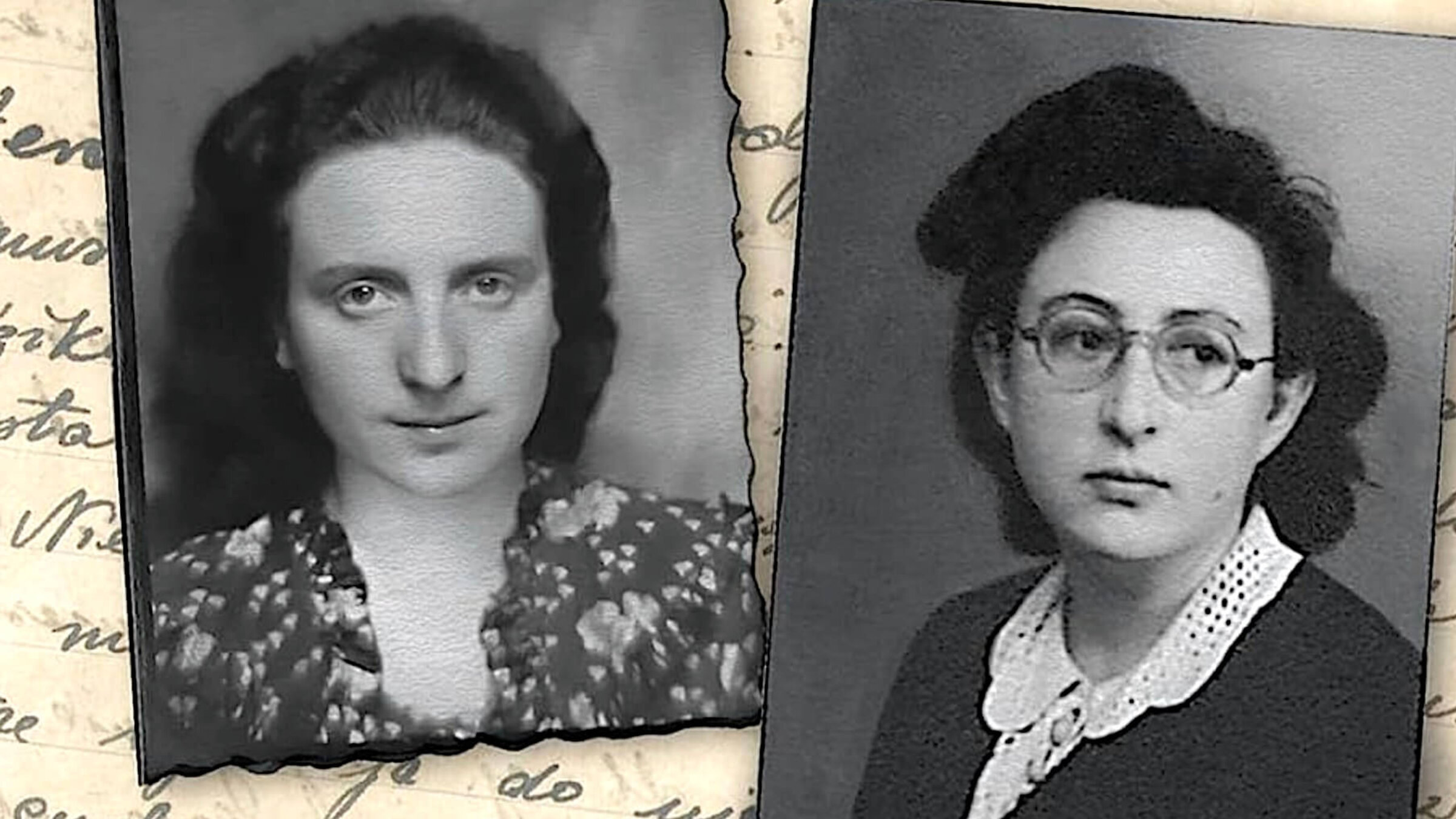 זעניע לאַרסאָן (רעכטס) און חוה ראָזענפֿאַרב