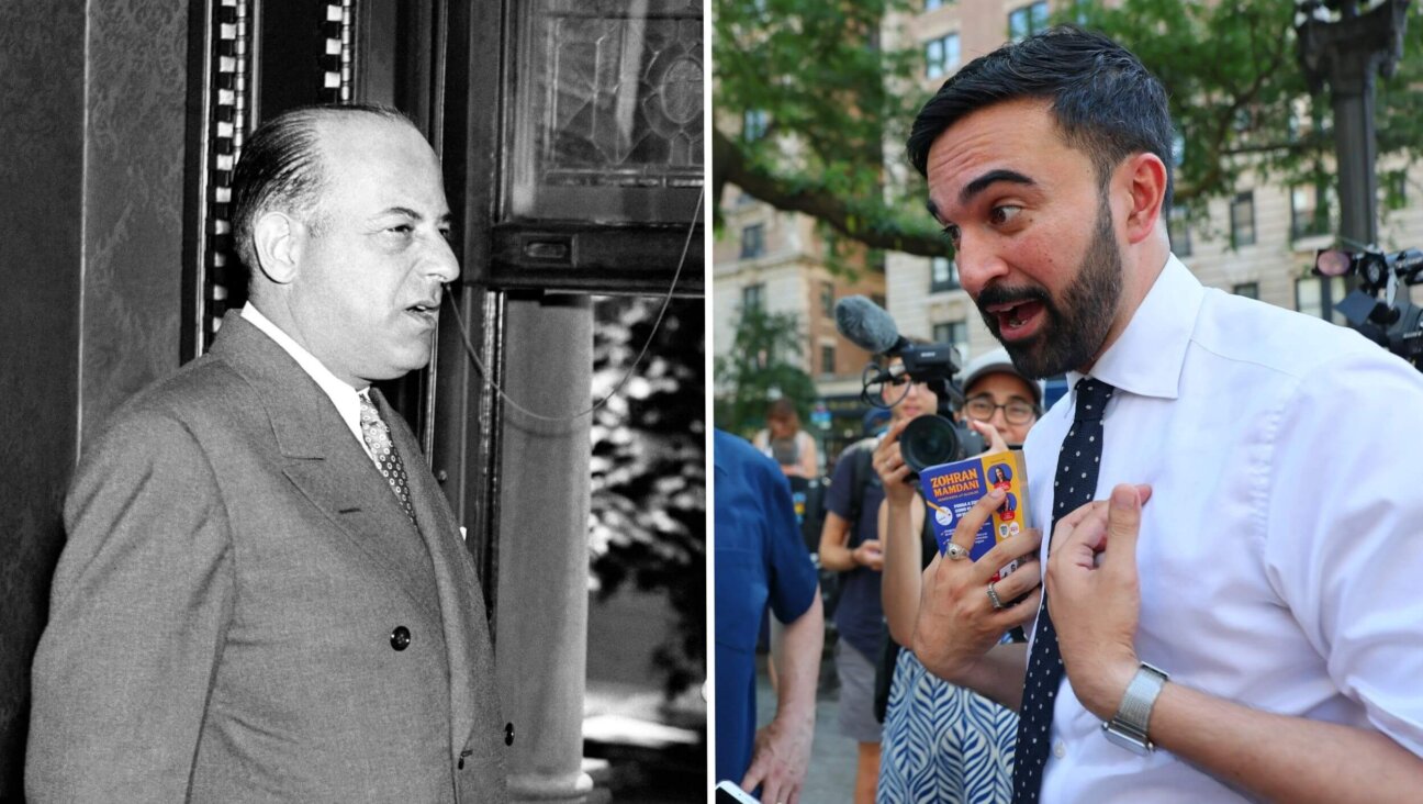 Irwin Steingut, the writer's great-grandfather (left) and New York State Rep. Zohran Mamdani, winner of the 2025 Democratic mayoral primary in New York City.