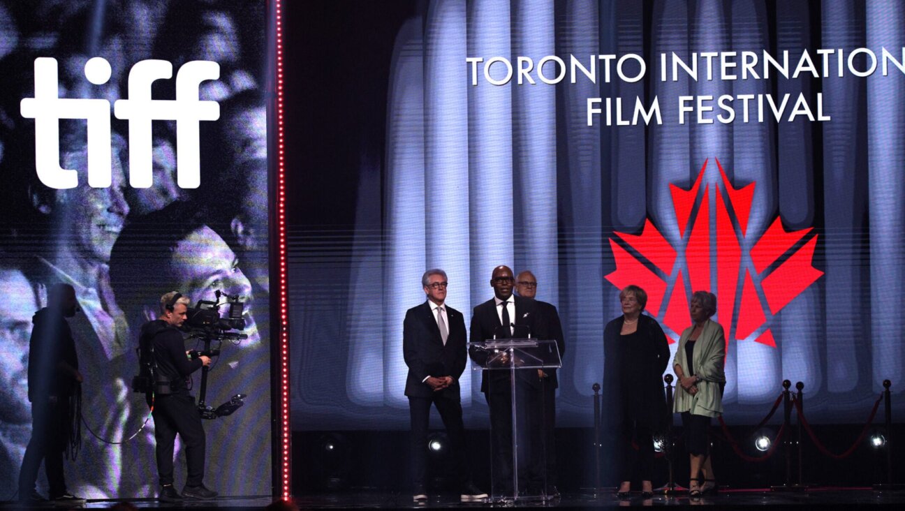 Cameron Bailey speaks on behalf of Toronto International Film Festival during the 2025 Canada’s Walk Of Fame induction, June 14, 2025.