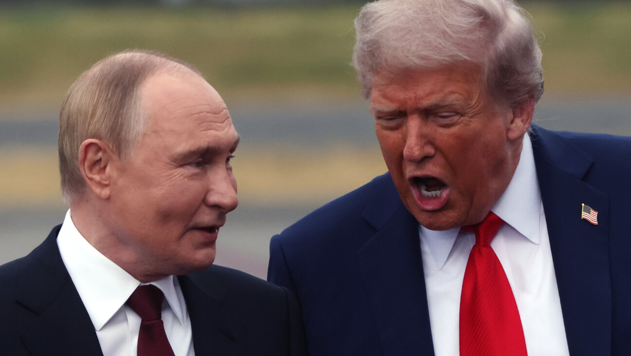 Donald Trump and Vladimir Putin, Aug. 15, 2025 in Anchorage, Alaska.