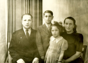 Joseph, Deborah, Louis, and Regina Schneider.