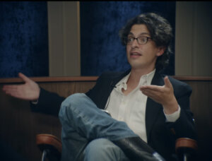 Adam Friedland, typically detached, became emotional speaking to Rep. Ritchie Torres.