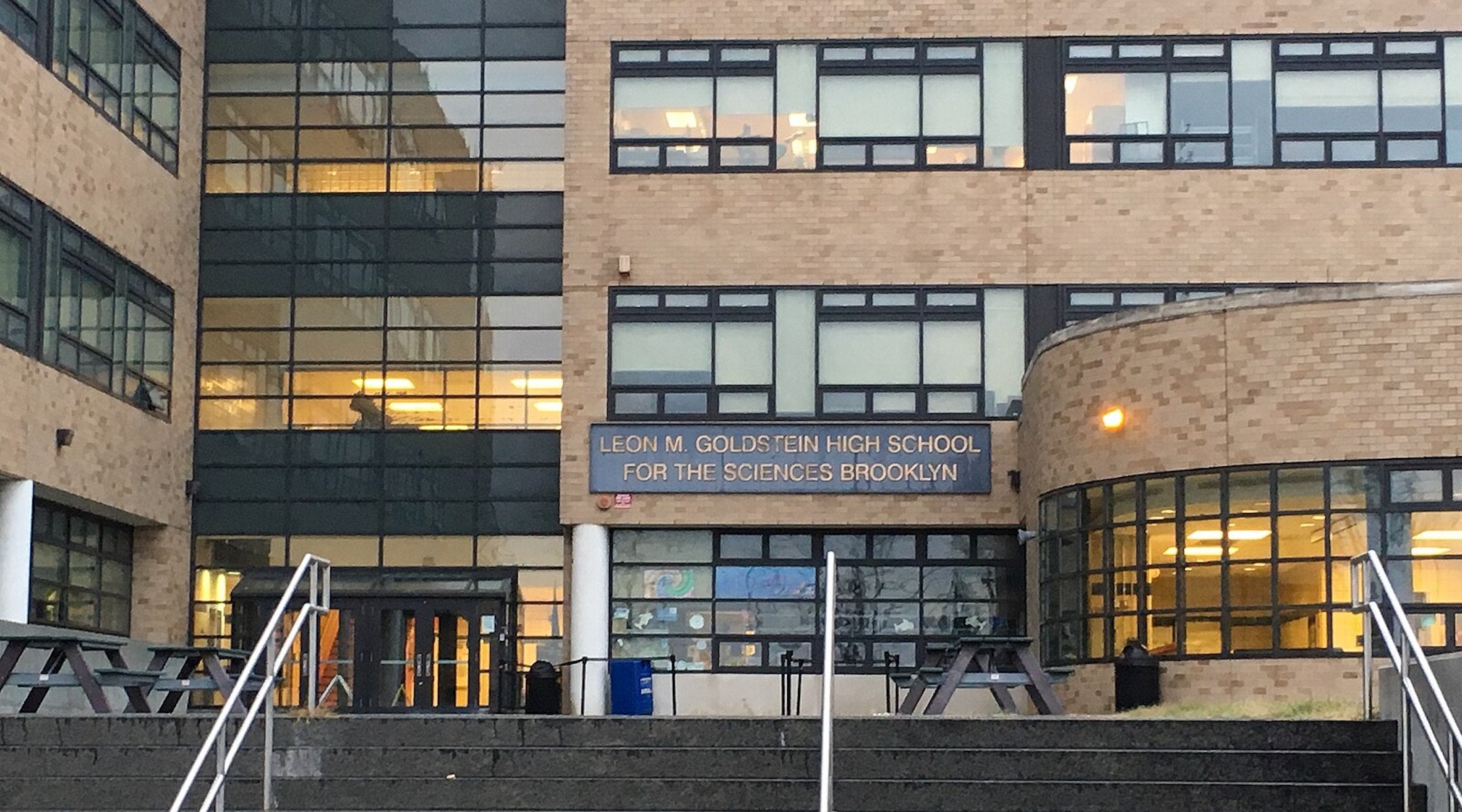 The Leon M. Goldstein High School for the Science was named after Leon Goldstein, the former president of Kingsborough Community College and acting chancellor of the City University of New York. 