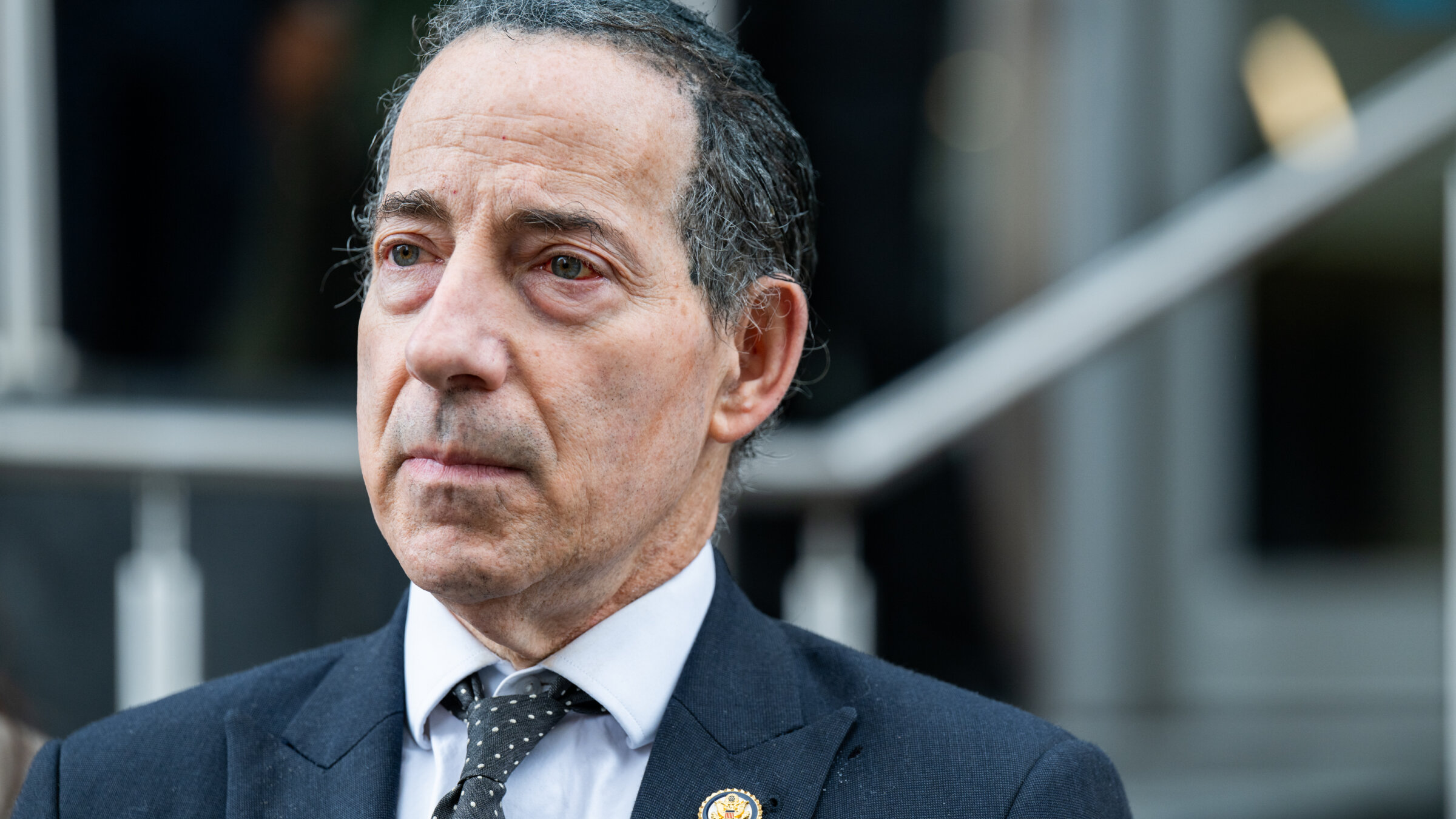 Rep. Jamie Raskin, a Democrat from Maryland, during a news conference in Washington, D.C., May 22. Raskin recently co-sponsored a bill to block certain arms transfers to Israel.