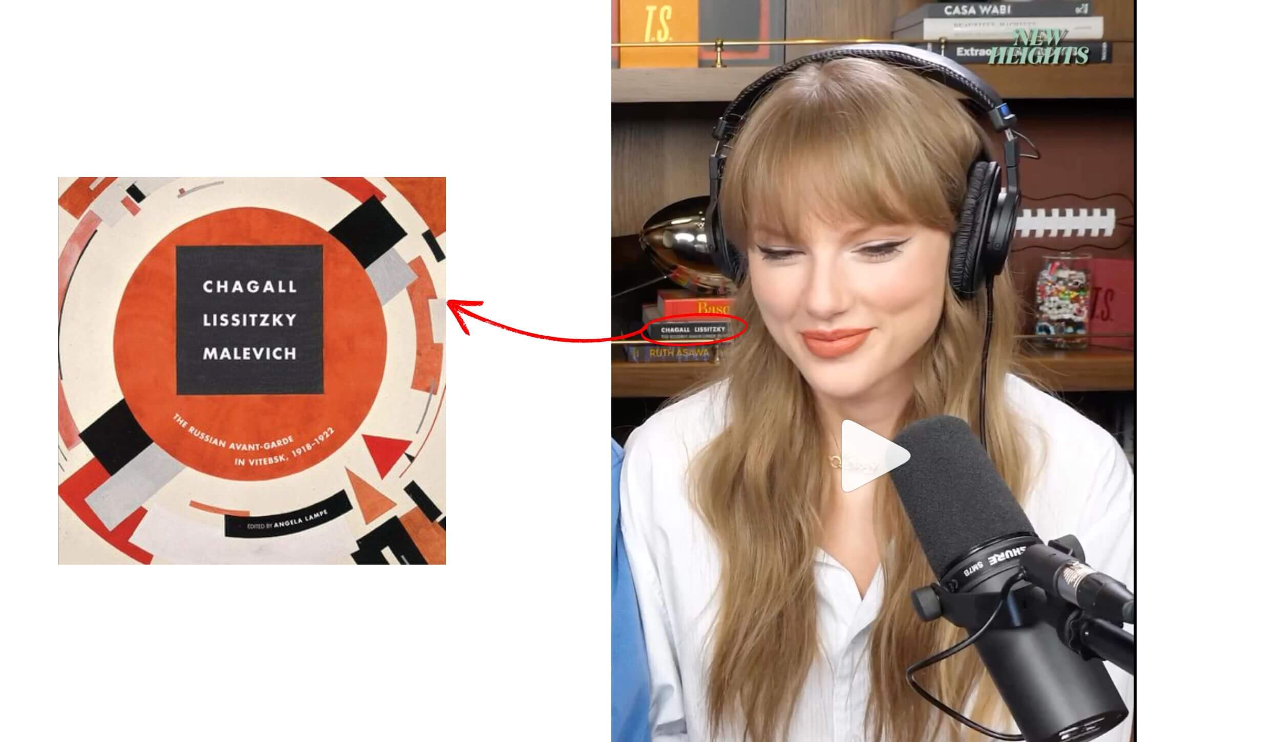 taylor swift life of a showgirl ts12 chagall lissitzky malevich