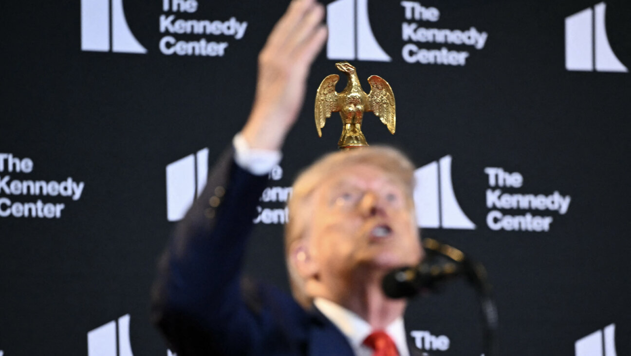 President Donald Trump speaks during the unveiling of the Kennedy Center Honors nominees, Aug. 13. 