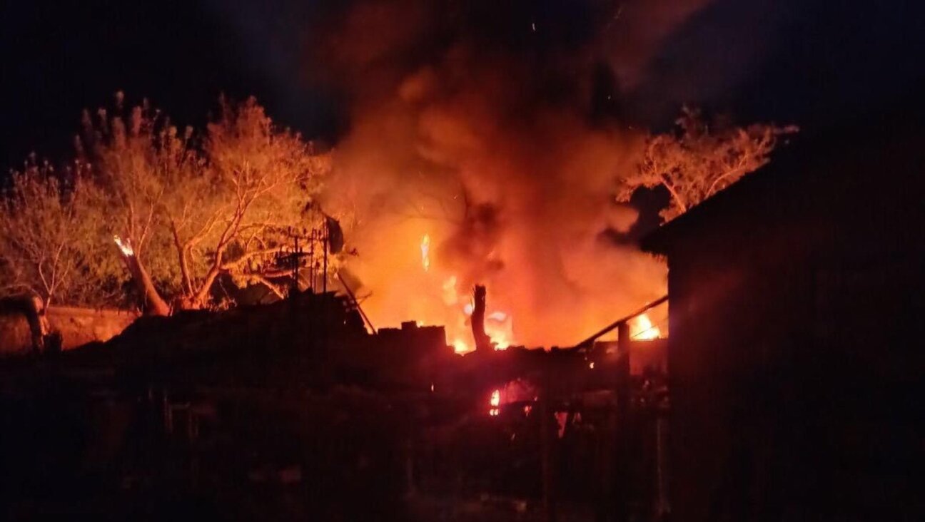 A Russian drone strike on the Nachlas Eliezer Synagogue in the Peresyp district of Odessa caused significant damage to the building. 