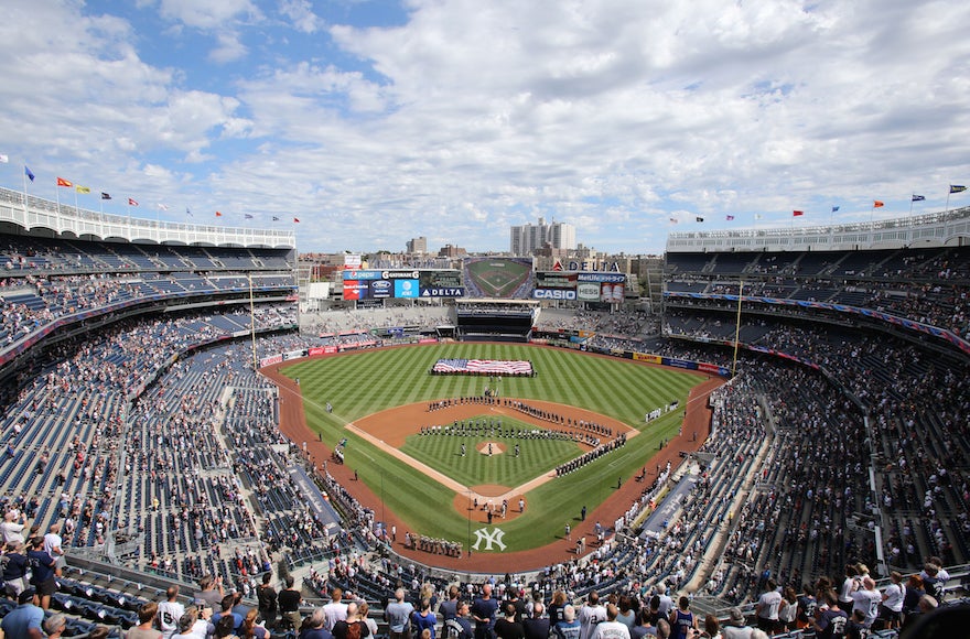 A view of Yankee Stadium on Sept. 11, 2016. 