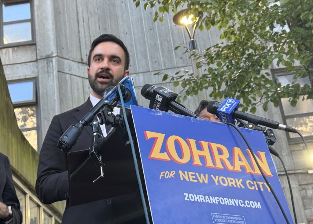 New York City mayoral candidate Zohran Mamdani on Sept. 19. 
