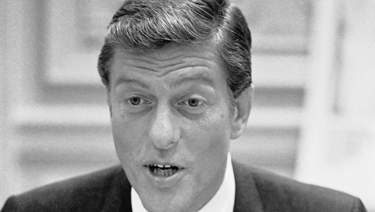 Dick Van Dyke at a press conference in the late 1960's.