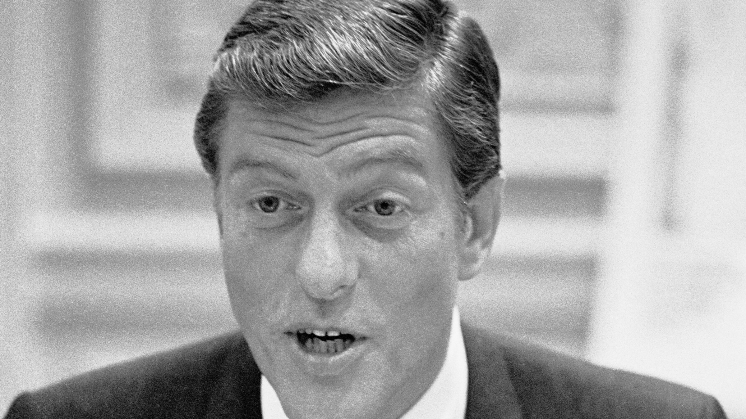 Dick Van Dyke at a press conference in the late 1960's.