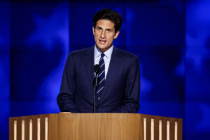 Jack Schlossberg at the Democratic National Convention on Aug. 20, 2024. 