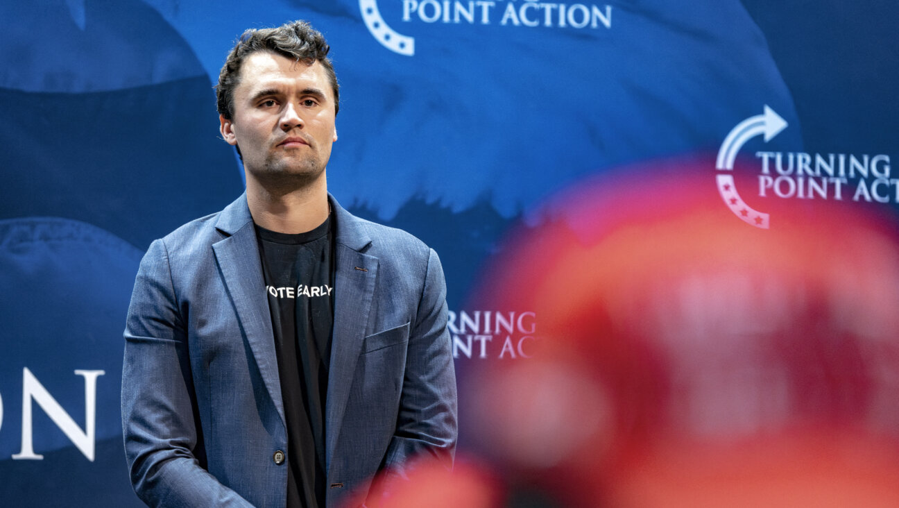 Conservative political activist Charlie Kirk, founder of Turning Point Action, speaks during a meeting on the campus of the University of Arizona last October. Kirk was killed Wednesday.