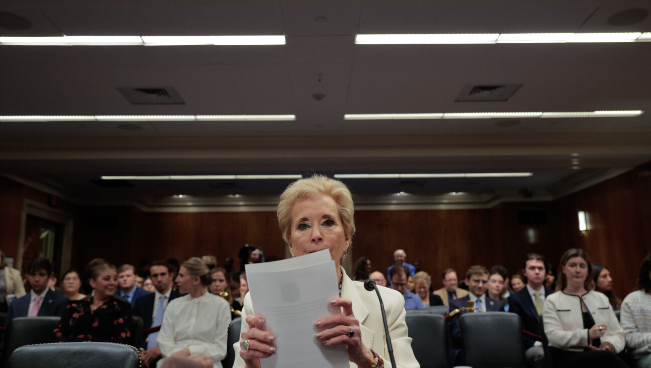 Education Secretary Linda McMahon, pictured here during a June Congressional hearing, spoke at a Federalist Society conference last week where some conservative lawyers expressed skepticism about the constitutionality of aspects of Trump administration's pressure campaign against universities.