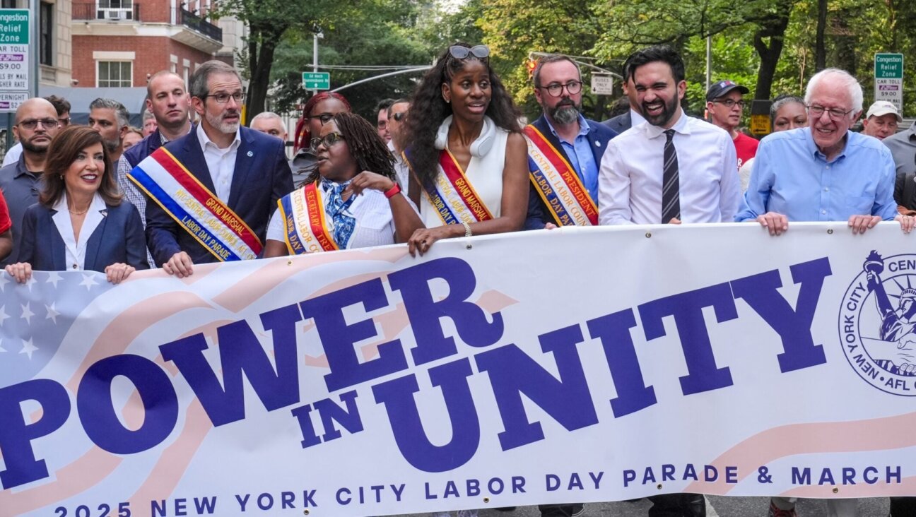 Sen. Bernie Sanders (I-VT), Gov. Kathy Hochul (D-NY), Letitia James, Attorney General of New York and New York City Democratic Mayoral Candidate Zohran Mamdani attend the New York City Labor Day parade, Sept. 6, 2025, in New York City. 