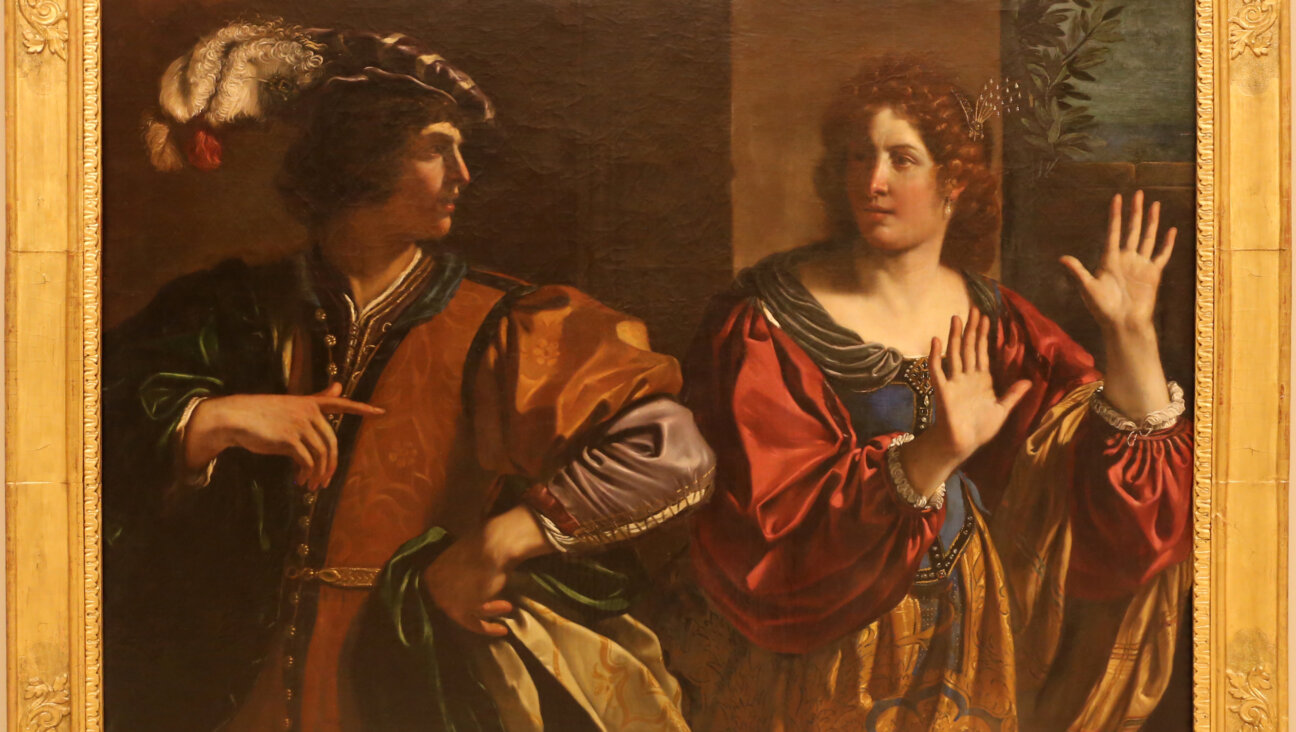 "Amnon and Tamar," oil painting by Guercino (1627-28)