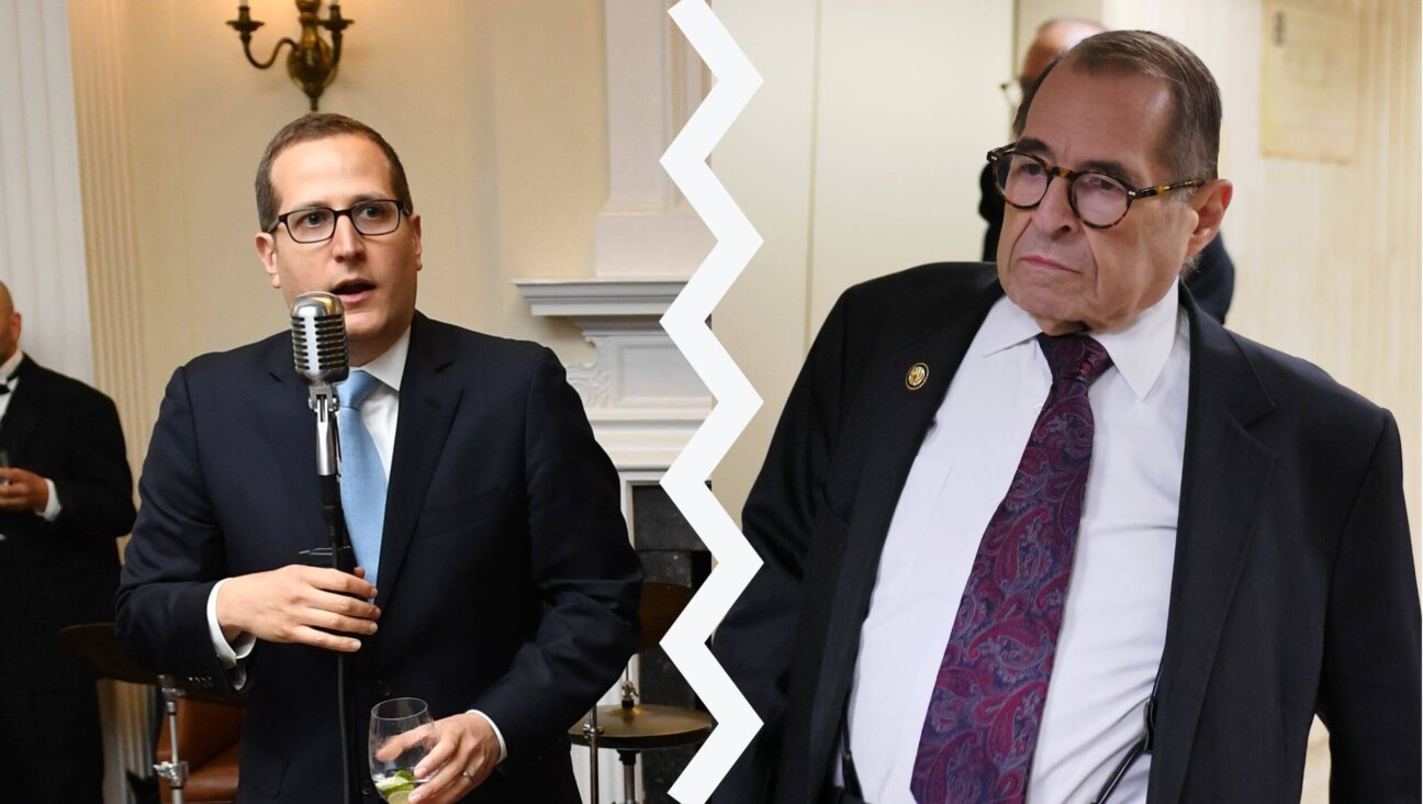 Micah Lasher (left) and Jerry Nadler (right).Noam Galai/Getty Images