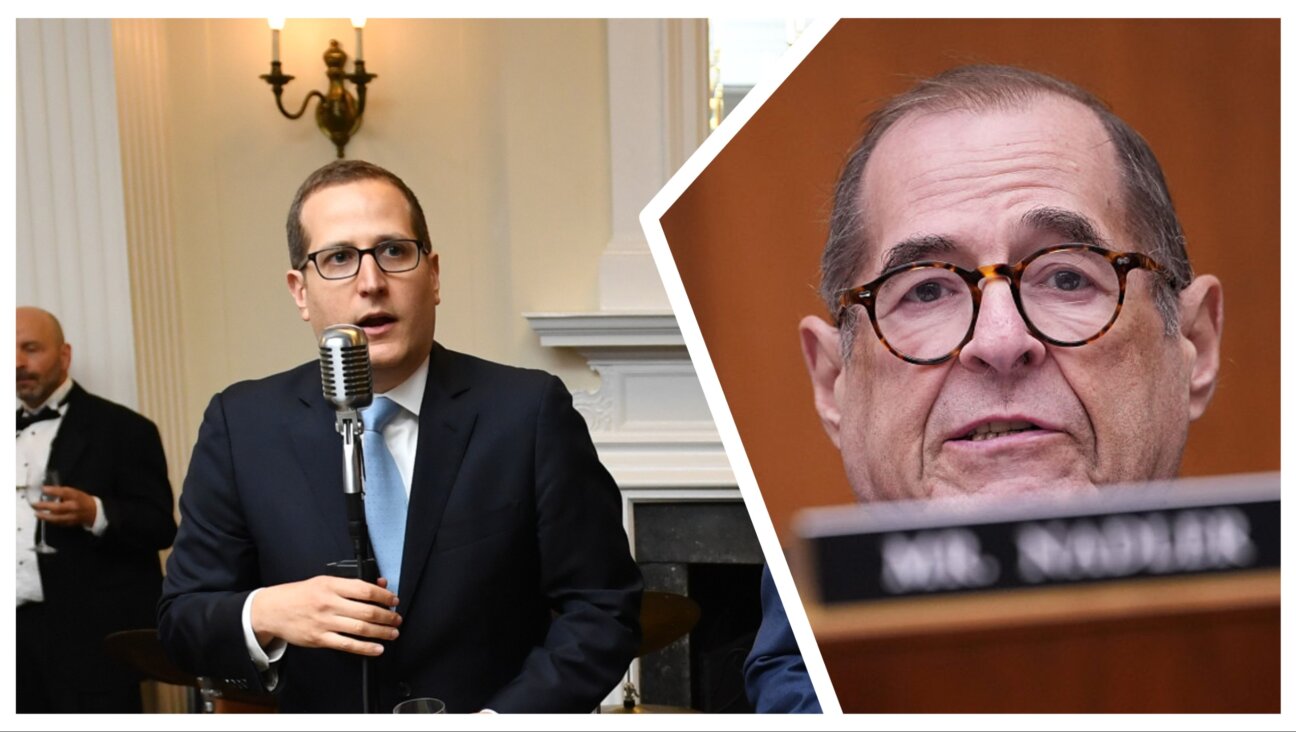 R to L: Rep. Jerry Nadler and Assemblyman Micah Lasher. 