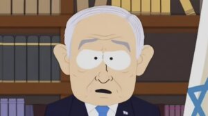 “South Park” portrayed Israeli Prime Minister Benjamin Netanyahu on the episode that aired Sept. 24, 2025. 