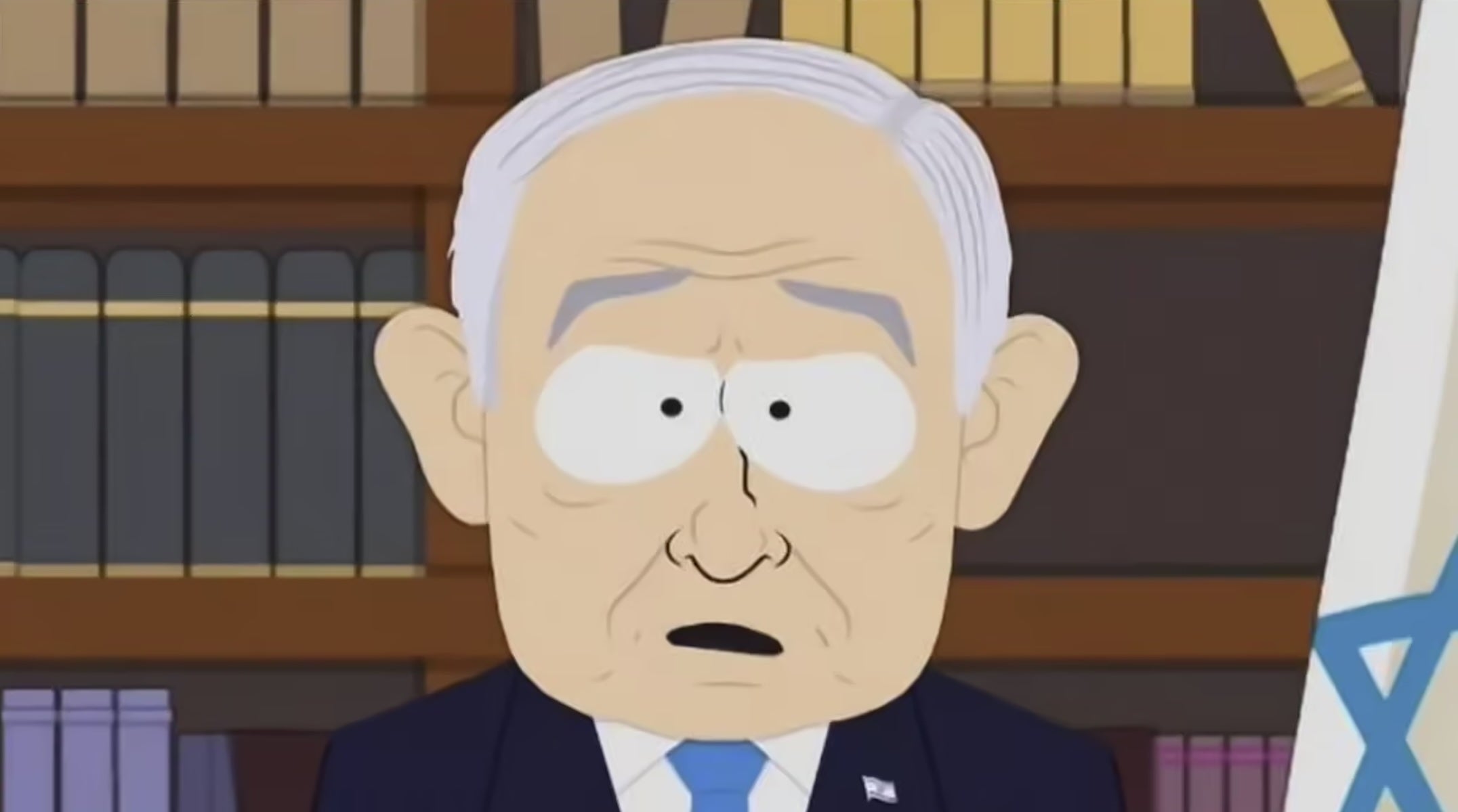 “South Park” portrayed Israeli Prime Minister Benjamin Netanyahu on the episode that aired Sept. 24, 2025. 