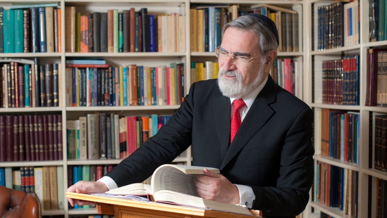 Rabbi Jonathan Sacks. 